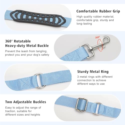 8.5ft Hands Free Dog Leash Adjustable - Image 5