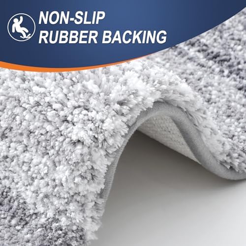 OLANLY Large Bathroom Rugs 44x32, Extra Soft Absorbent Microfiber Bath Rugs - Image 5