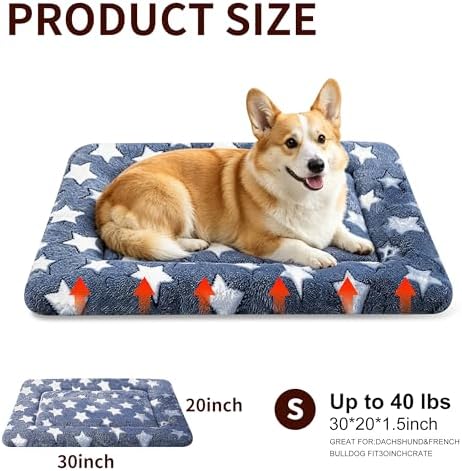 Dog Bed Mat, Reversible Crate Pad & Cute Dog Bed - Image 4