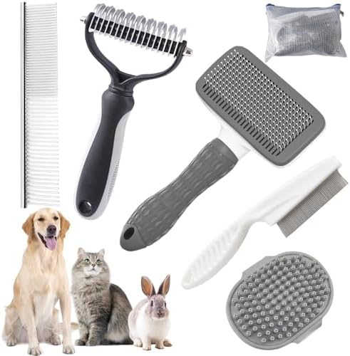 Dog Brush for Shedding by KUEIOX