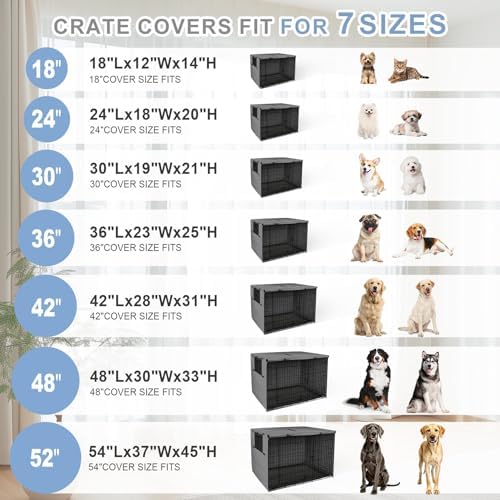 Explore Land Dog Crate Cover, 42 inches - Image 2