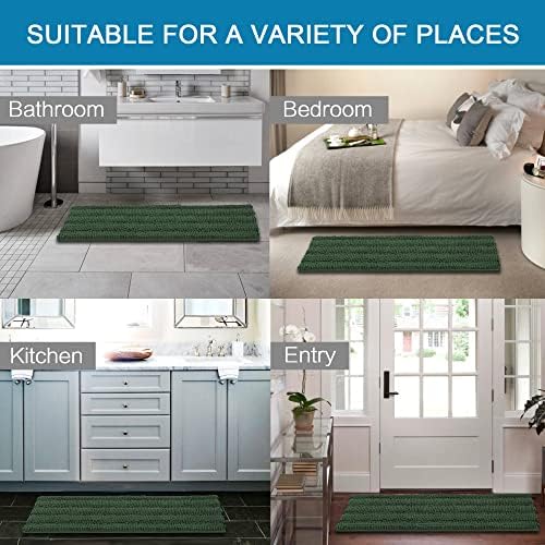 H.VERSAILTEX Bathroom Rugs Bath Mat Runner Rug Non Slip Kitchen Rug Extra Long - Image 6
