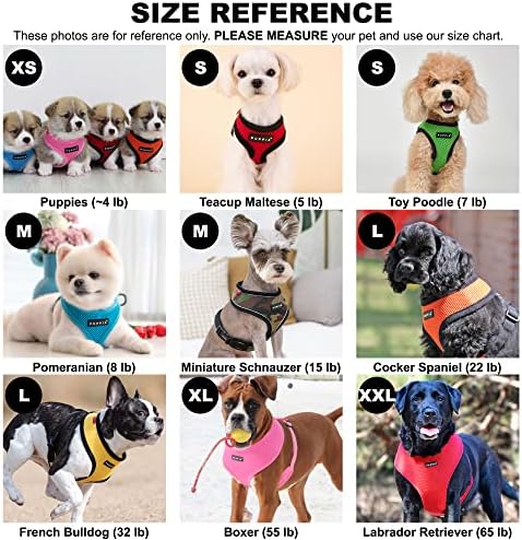 Puppia Soft Dog Harness No Choke Over-The-Head Triple Layered Breathable Mesh - Image 6