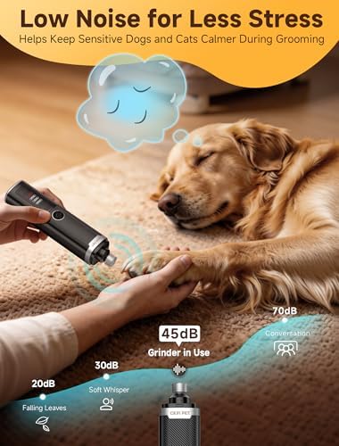 Dog Nail Grinder Whisper Quiet & Safe - Image 3