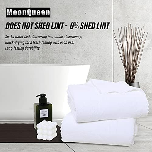 MOONQUEEN 6 Pack Premium Bath Towel Set - Image 3