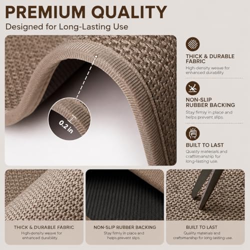 Super Absorbent Bath Runner Mat, Non-Slip Bathroom Rug, Long Narrow Floor Carpet - Image 3