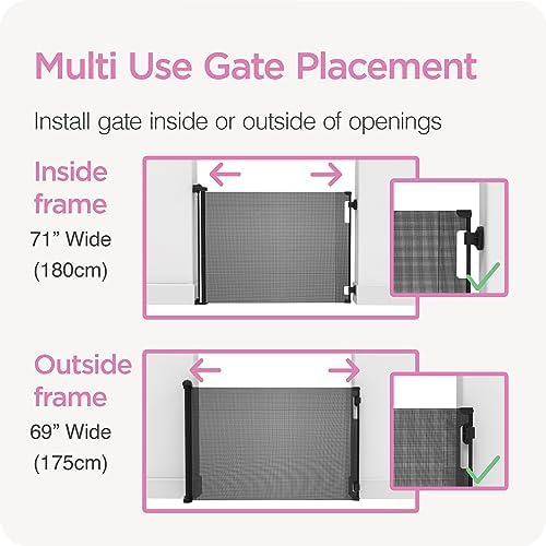 Perma Child Safety Retractable Baby Gate - Image 5