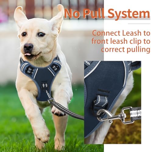 HEELE Dog Harness for Medium Dogs No Pull Dog Vest Harness - Image 3