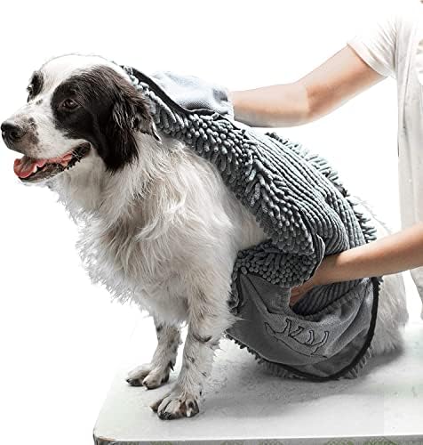 Tuff Pupper Quick Dry Towel for Dogs | Ultra Absorbent Microfiber Shammy | by TuffPupper