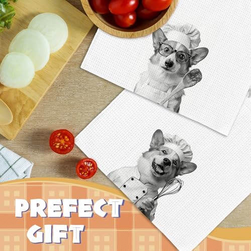 Dog Kitchen Towels Decor Set of 2 - Image 5