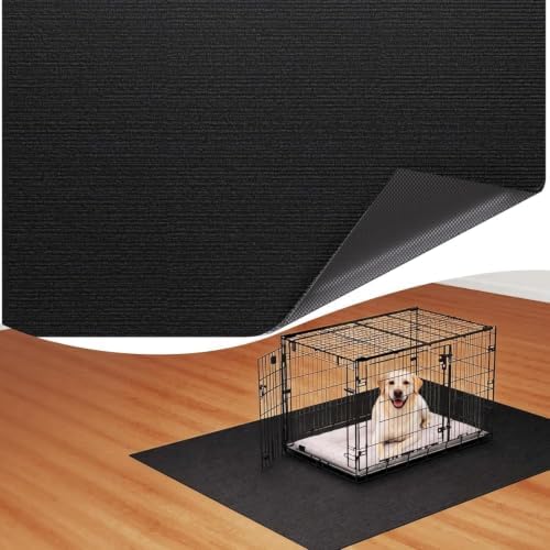 Dog Crate Mat, 43 in X 31 in Dog Playpen Mat Kennel Mat by Providinglifelongserviceforyourbetterlife