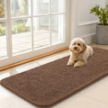 OLANLY Dog Door Mat for Muddy Paws 47x20, Super Absorbent Chenille Mud Mat by OLANLY