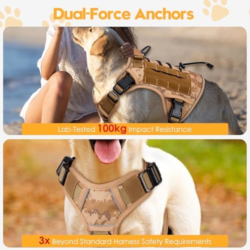 Heavy-Duty Tactical Dog Harness - Image 4