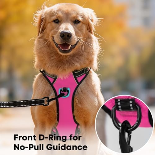 PoyPet No Pull Dog Harness Small, Reflective Vest - Image 2