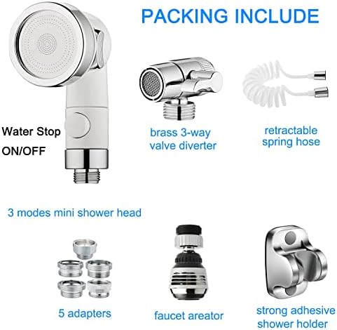 Sink Faucet Hose Shower Sprayer Attachment - Image 6
