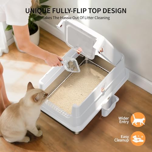 Stainless Steel Cat Litter Box - Image 3