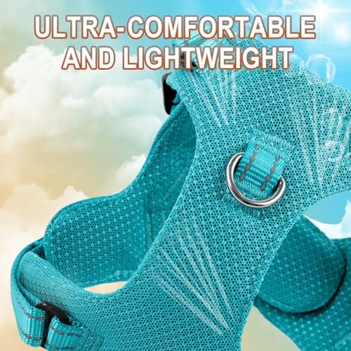 Dog Harness Step in Dog Vest Harness, Reflective Adjustable Puppy No Pull - Image 2