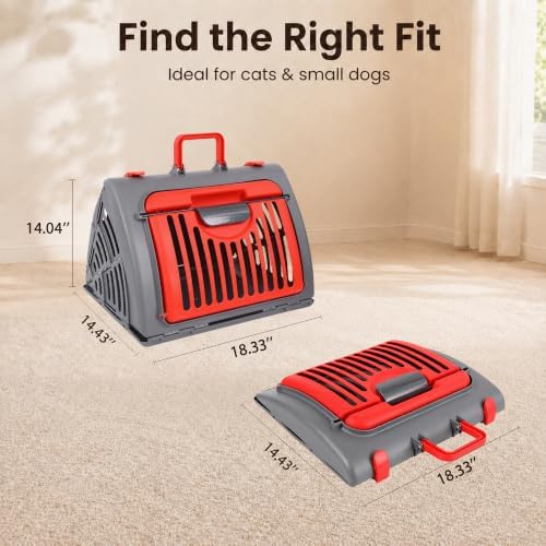 Foldable Portable Pet Carrier, Cat Carrier - Image 3