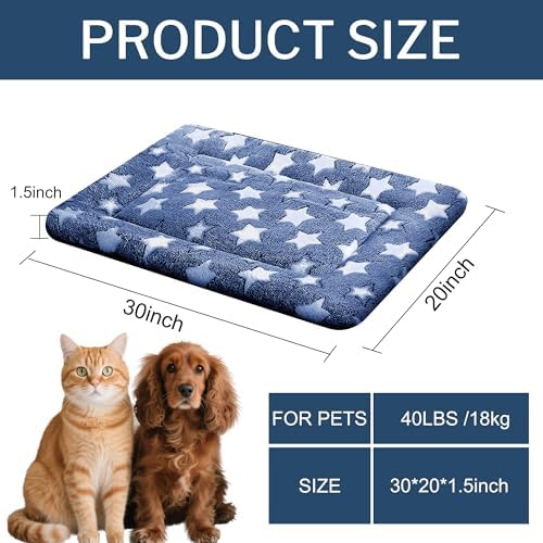 Dog Bed Mat, Reversible Crate Pads - Image 4