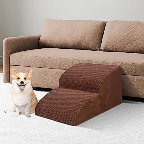 Dog Stairs for Small Dogs, High Density Foam Dog Ramp, Extra Wide Non-Slip Pet - Image 5