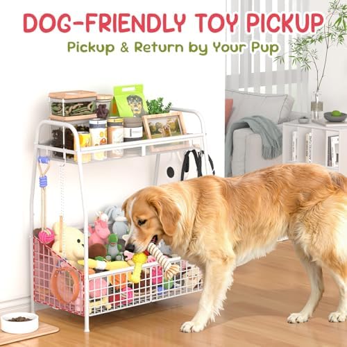 Kaiferty Indestructible Large Dog Toy basket, Toy Box - Image 3