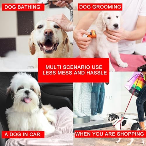 Dog Bathing Tether with Suction Cup, Adjustable Fixed Safety Rope - Image 4