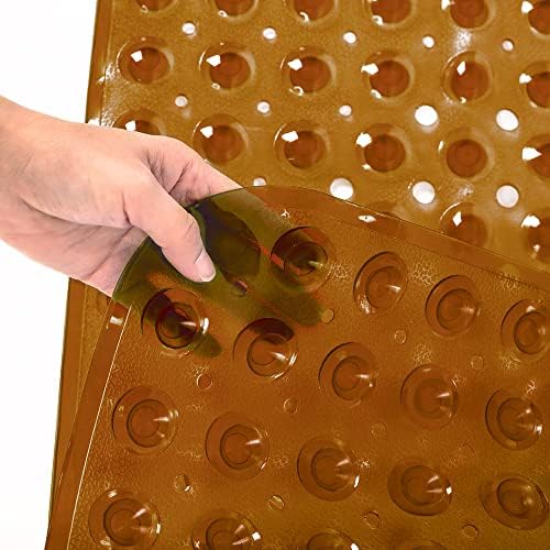Bathtub and Shower Mats, Extra Long Non-Slip Bath Tub Mat 39 x 16 Inch - Image 2