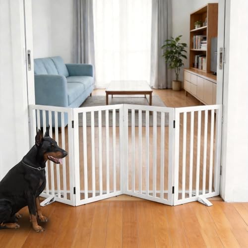 ZJSF Freestanding Indoor Dog Gate by ZJSF