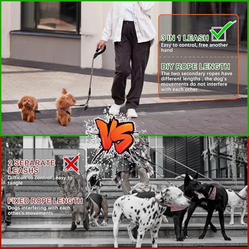 Double Dog Leash for Two Dogs - Image 5