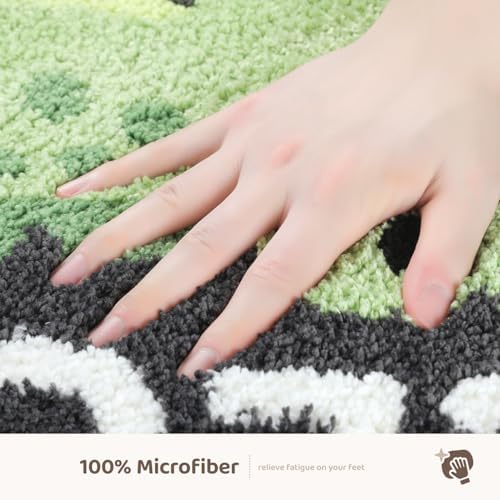 Molesun Crocodile Bath Mat 16x24, Soft Absorbent Microfiber Bath Rugs - Image 5