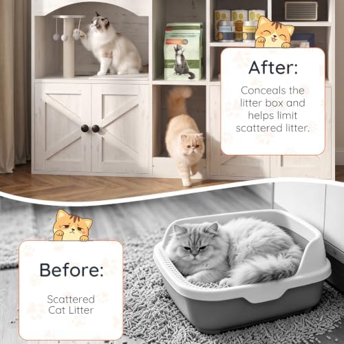 HOOBRO Cat Litter Box Enclosure - Image 6