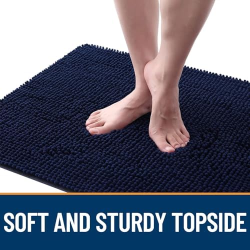 OLANLY Dog Door Mat for Muddy Paws 40x32, Super Absorbent Chenille Mud Mat - Image 4