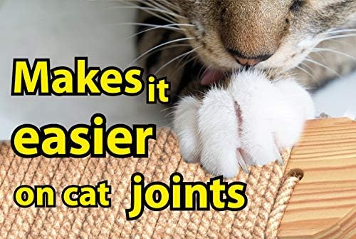 Cat Wall Steps - Solid Rubber Wood Cat Stairs - Right Left - Image 5