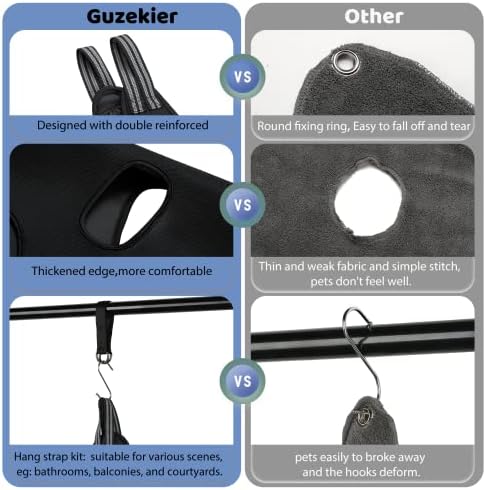 Guzekier Dog Grooming Hammock for Trim Nail, Dog Sling for Grooming, Dog - Image 5