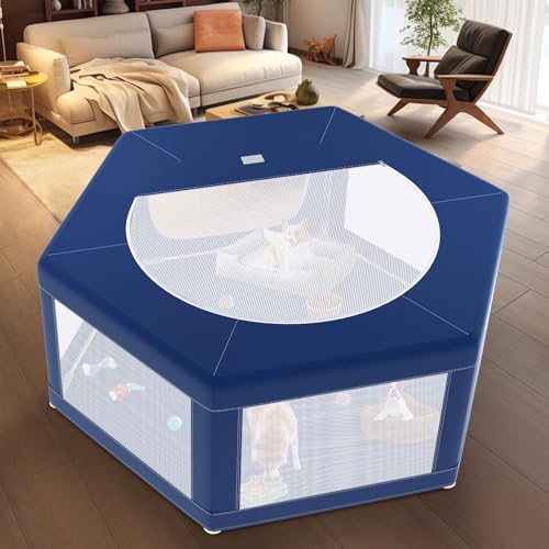 XVISHX 45x45 Inches Hexagonal Type Puppy Playpen, Dog Playpen - Image 7