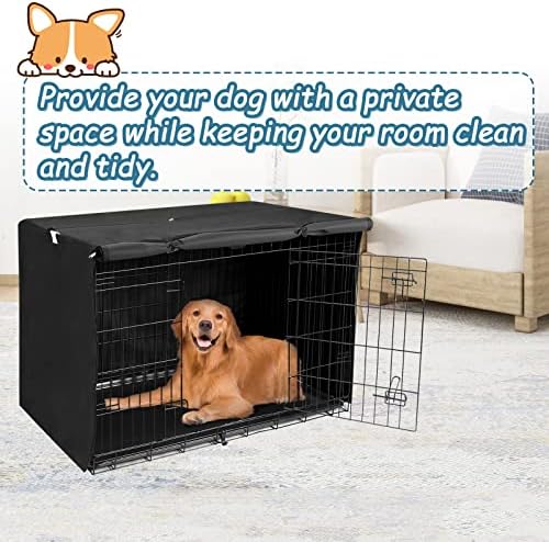 Deblue 42" Dog Crate Cover for Large Wire Crate - - Image 6