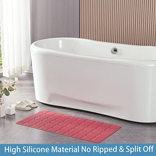 Webos Foldable Silicone Bathtub Mat: Jumbo Size Heavy Duty Safety Bath Mat - Image 6