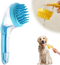 Pet Bath Brush with Shampoo Dispenser, 2026 New Dog Bath Brush Soft Silicone by Unknown