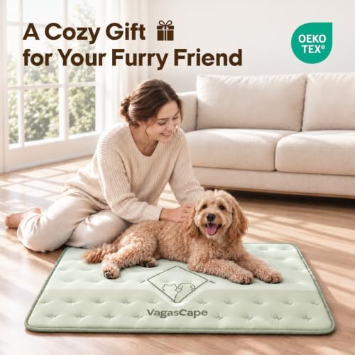 Vagascape Dog Crate Pad, Reversible Warm/Cooling Mat - Image 4