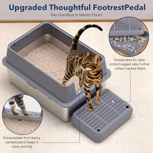 Stainless Steel Litter Box - Image 3