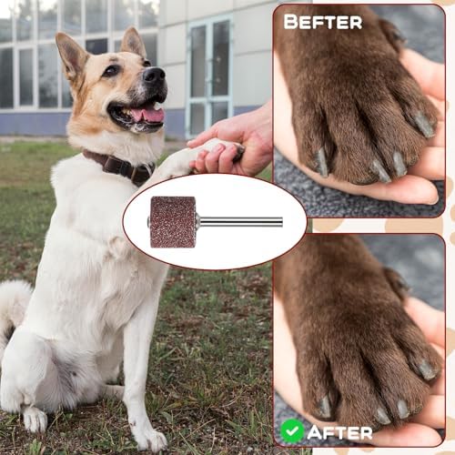 Dimeho 42 Pcs Pet Nail Grinder Replacement Kit - Image 3