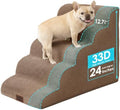 EHEYCIGA Extra Wide Dog Stairs for Large Dogs, 24.4" H Pet Step by EHEYCIGA
