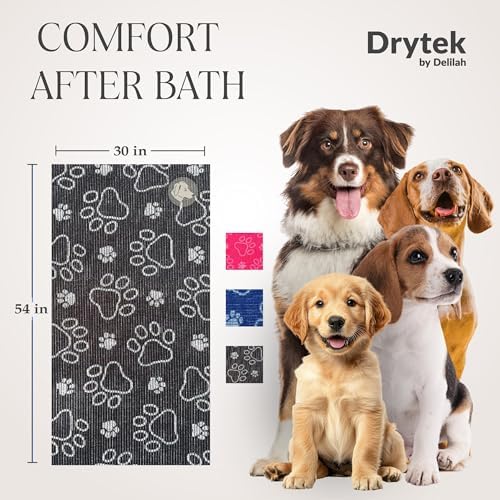 Delilah Home Drytek Dog Towel, 30x54 Inches - Image 3