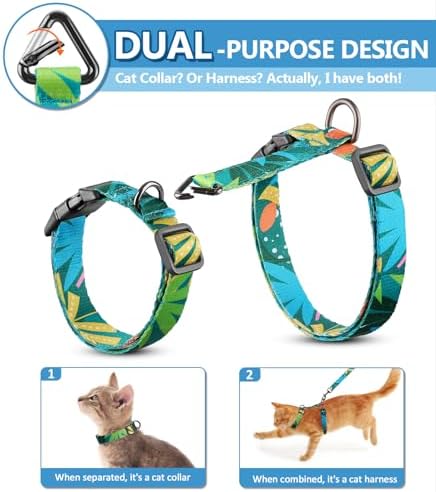 Halypet Cat Harness and Leash Set, Escape Proof - Image 2