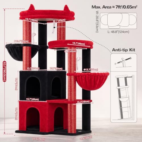 Globlazer Gothic Cat Tree Tower - Image 6