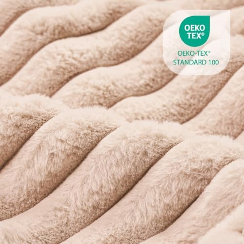 Orthopedic Large Dog Bed Calming Pet Sofa Bed 36''x28'' Khaki - Image 5