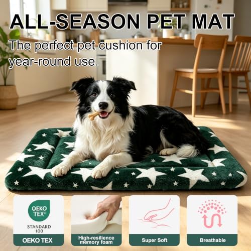 Dog Bed Mat, Reversible Crate Pad & Cute Dog Bed - Image 2