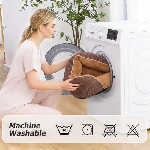 MIXJOY Dog Beds for Medium Dogs Washable, Calming Pet Bed Medium Size Dog - Image 4