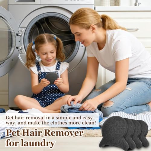 Pet Hair Remover for Laundry, Reusable Dog & Cat Hair Remover Tool, Effectively - Image 2