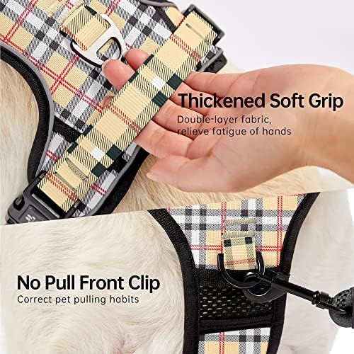 NESTROAD Dog Harness for Medium Sized Dog, No Pull Dog Vest Harness Set - Image 3